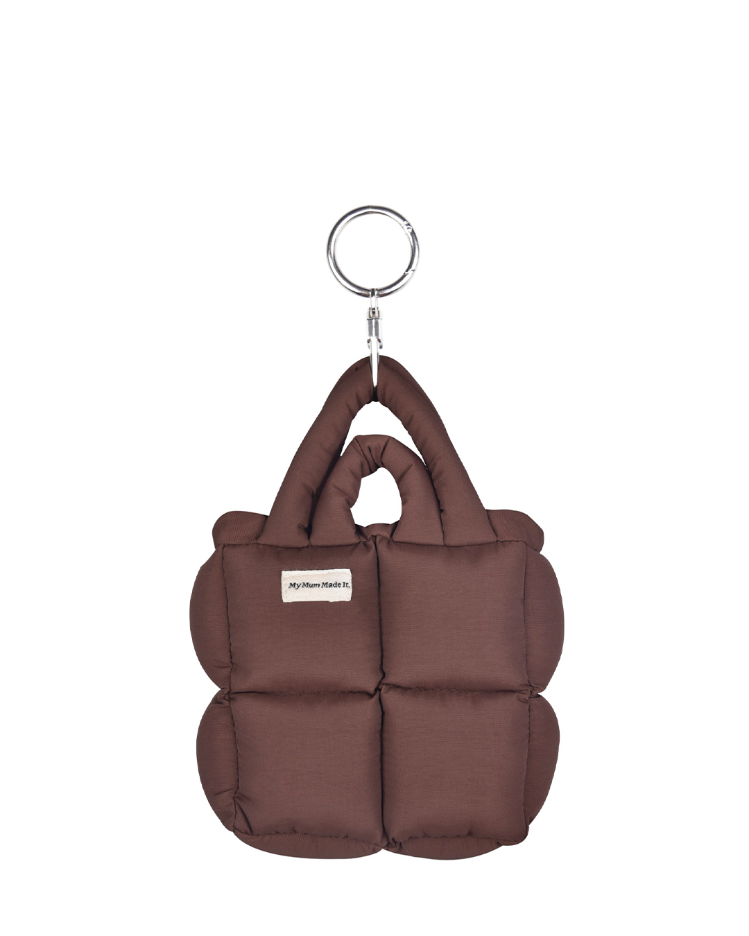 Puffer Mini Keychain Bag - Dirt