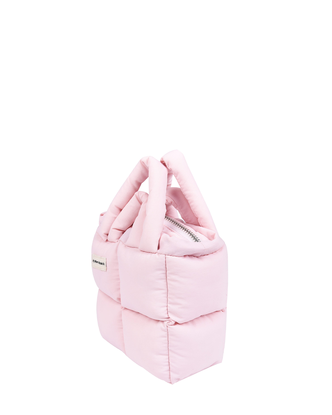 Puffer Mini Keychain Bag - Pink