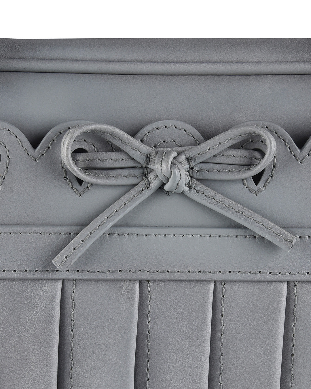 Ribbon Stitch Shoulder Bag - Wisteria