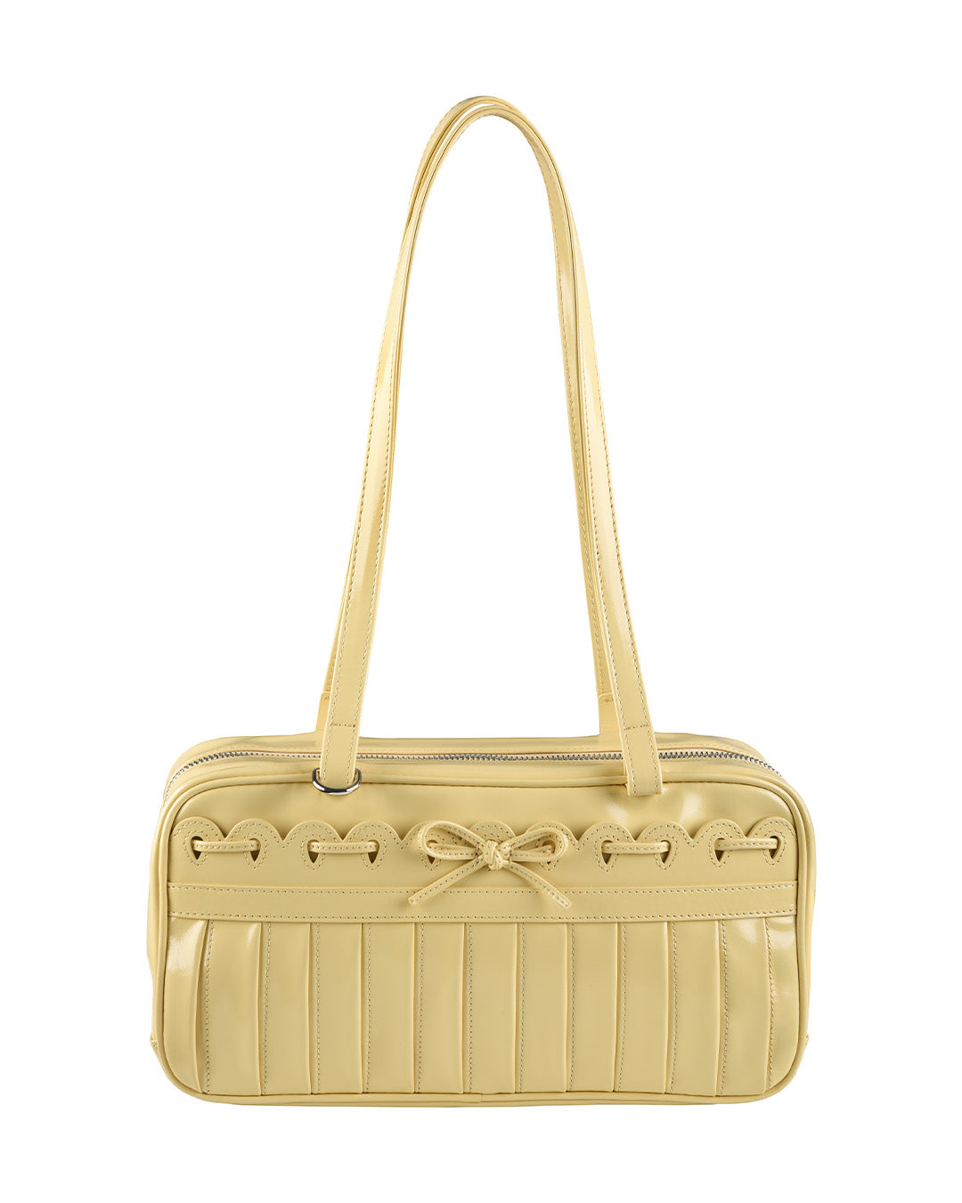 Ribbon Stitch Shoulder Bag Daffodil
