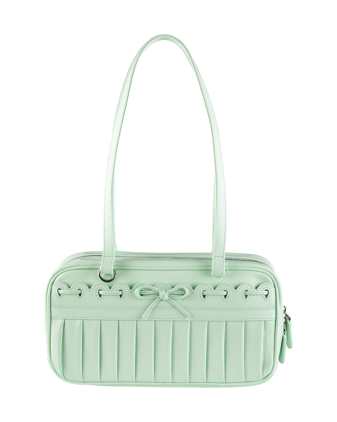 Ribbon Stitch Shoulder Bag