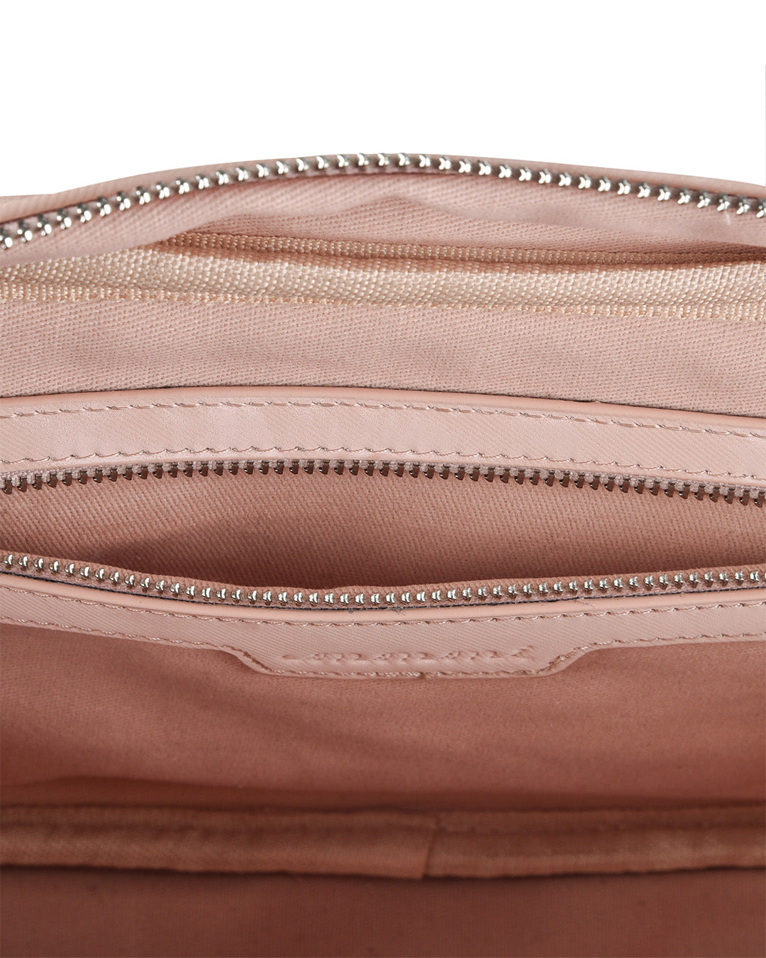 Ribbon Stitch Shoulder Bag - Rose Veil