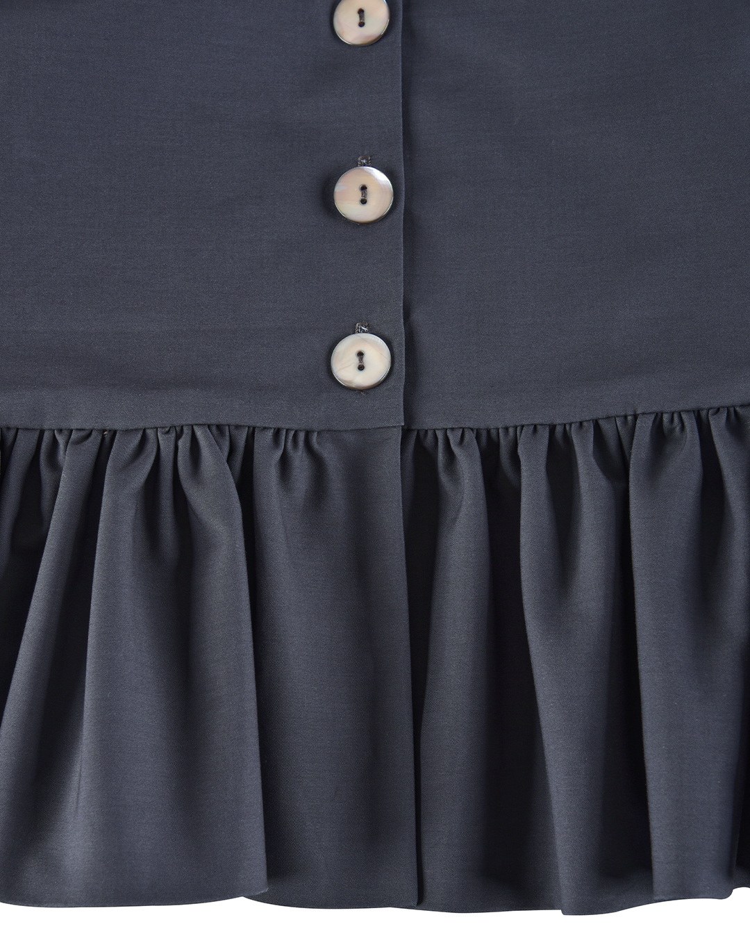Petal Peplum Jacket - Ink