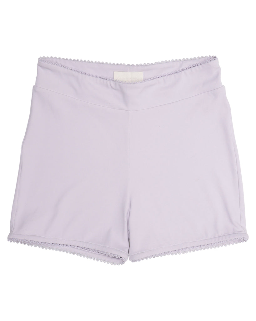 Lace Stretch Shorts - Soft Lilac