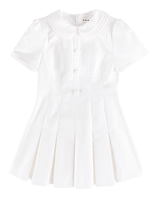Pledge Mini Dress - White