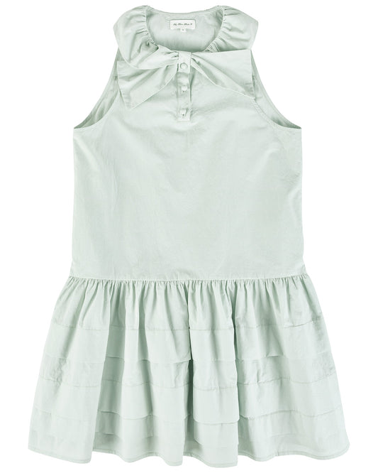 Sail Collar Dress - Mint