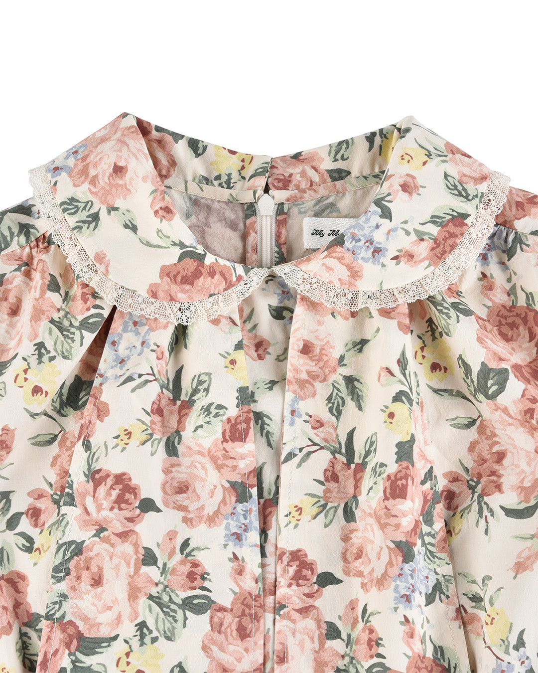 Petalle Collar Mini Dress - Secret Garden