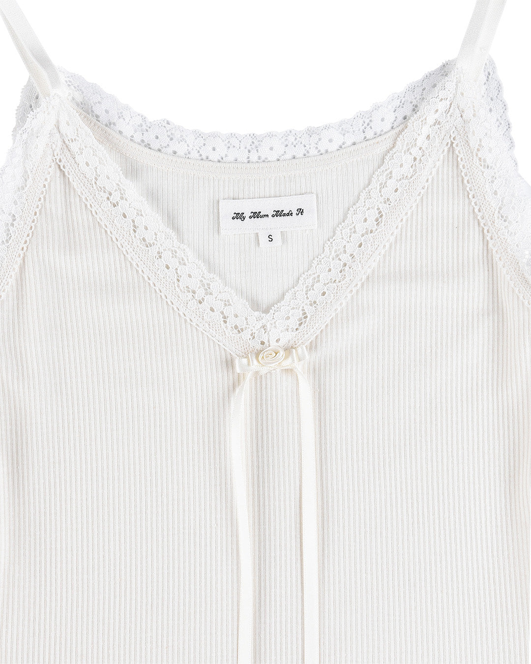strapless open back dress Dresses: Lisse Rib Camisole Dress - White
