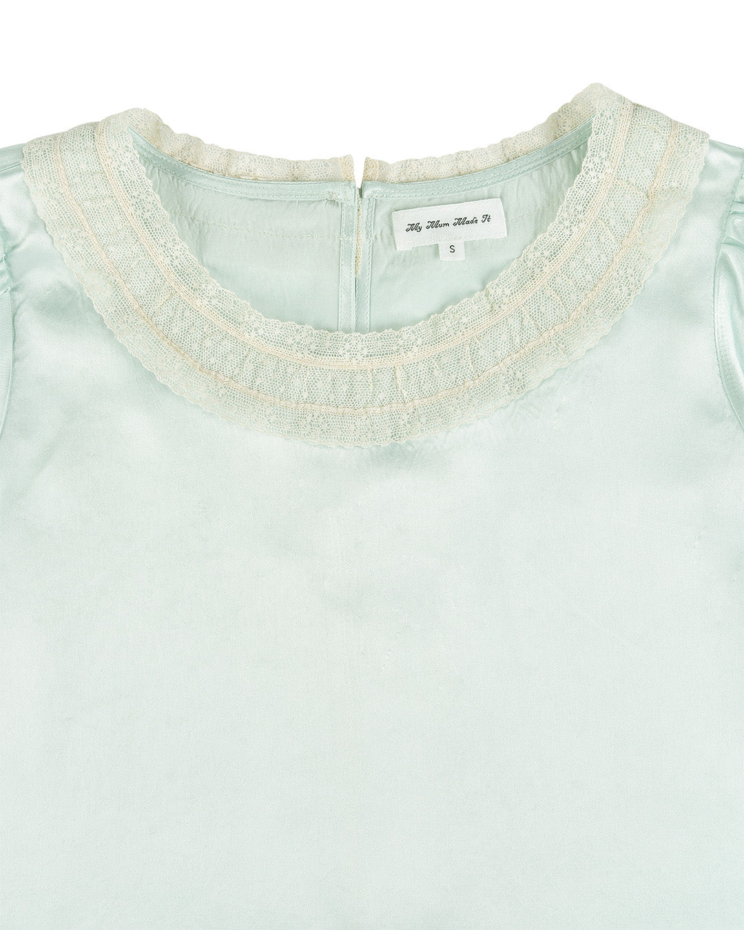 Lace-Trim Daydream Dress - Mint