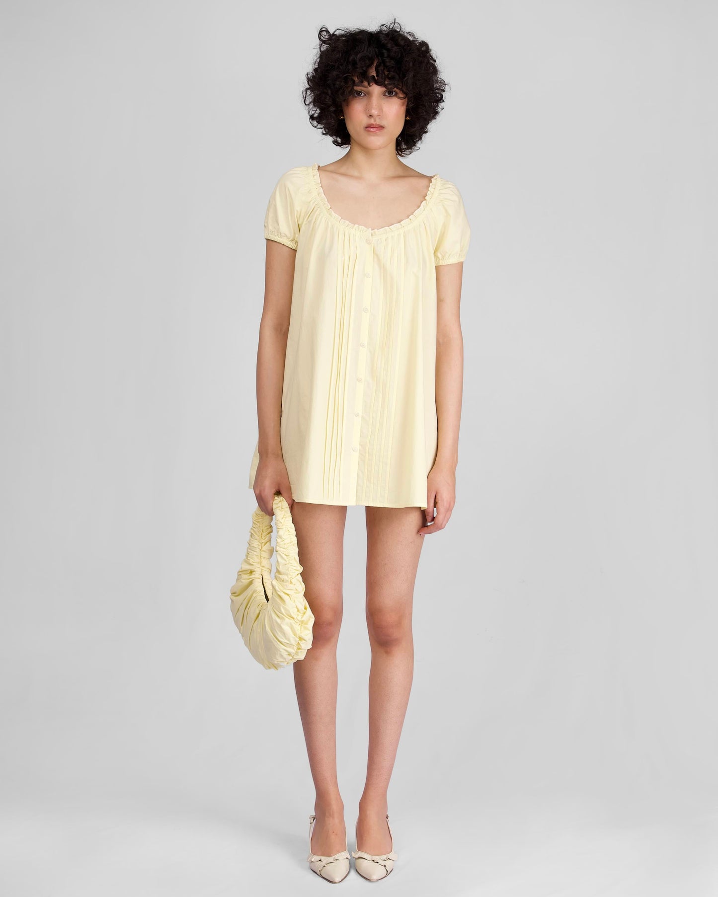 Morning Mini Dress - Citrine