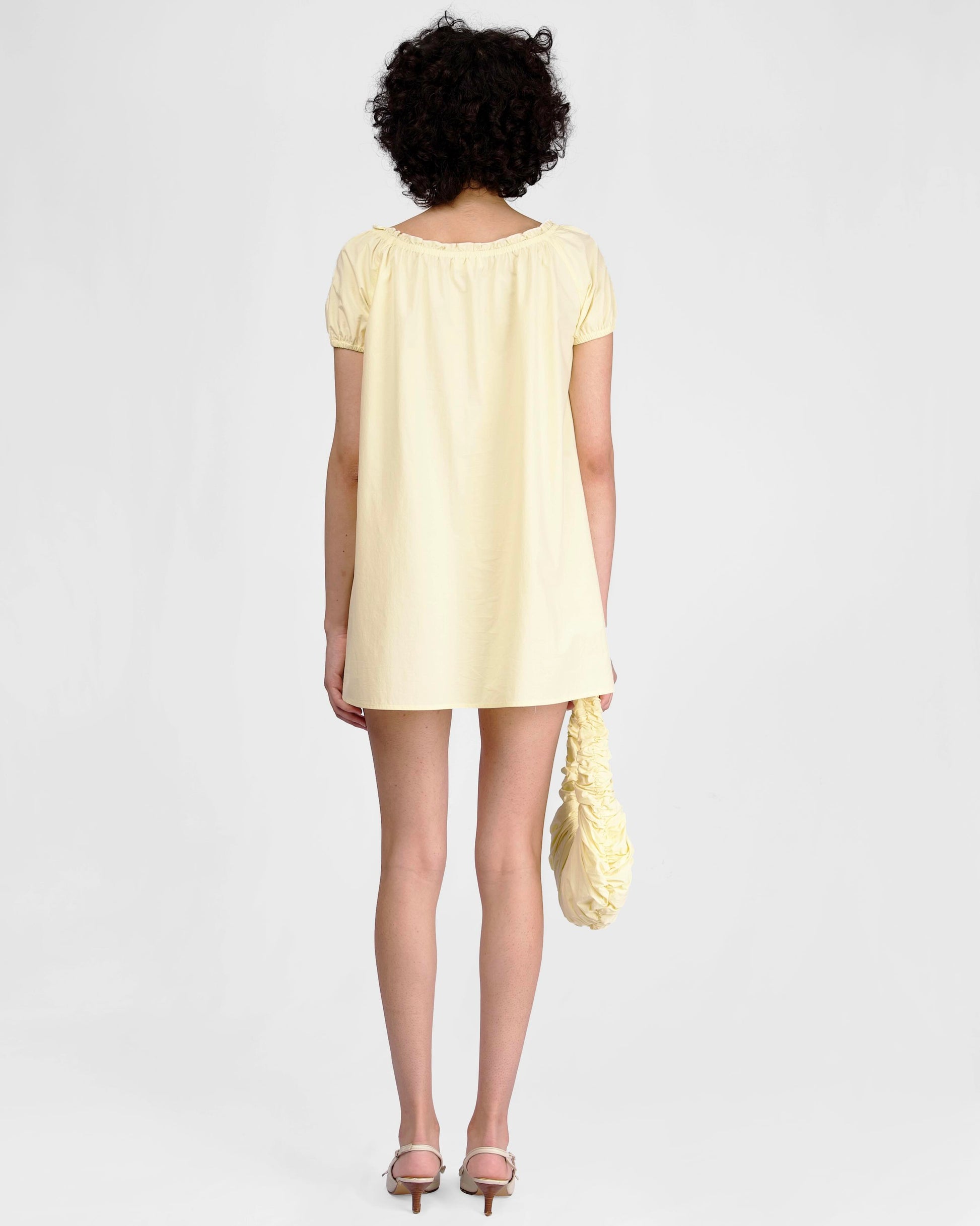 Morning Mini Dress - Citrine MY MUM MADE IT Morning Mini Dress - Citrine MY MUM MADE IT