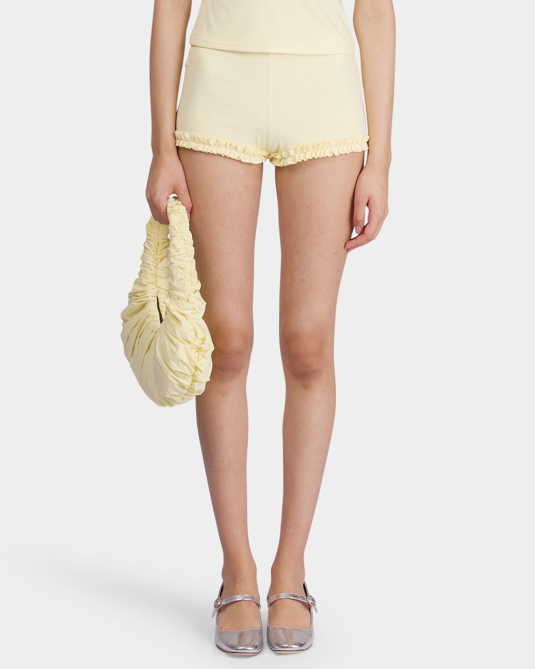 Ruffle Beach Shorts - Citrine – MY MUM MADE IT