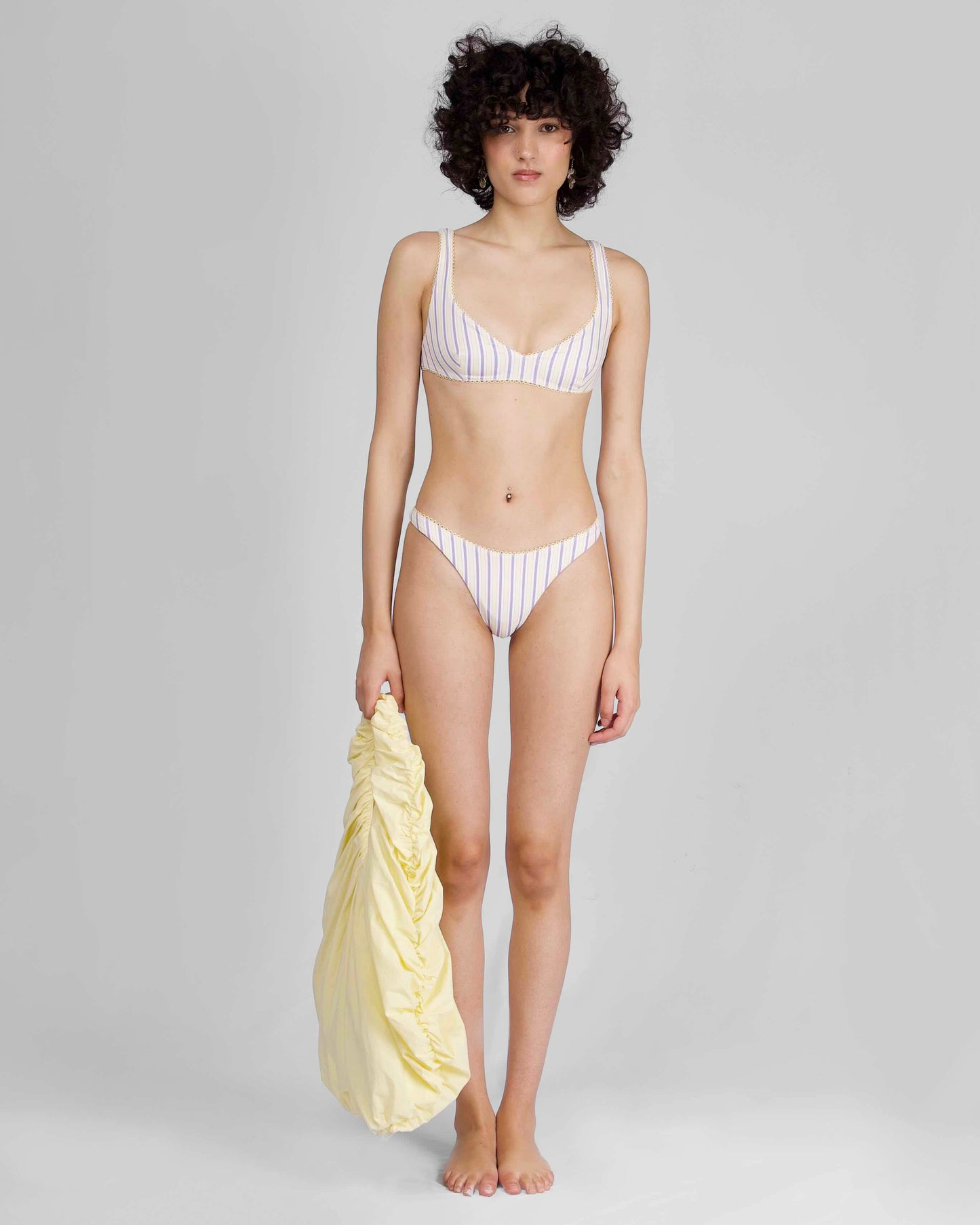 Two Sided Swim Bottoms - Pacific Stripe / Citrine