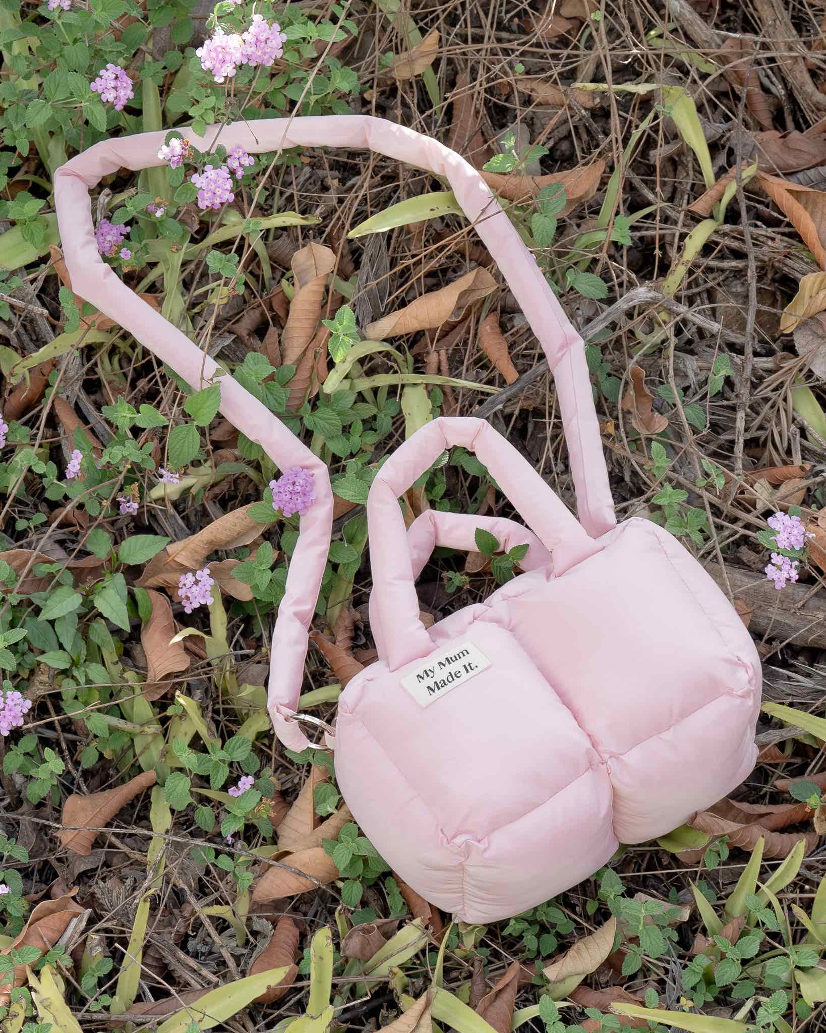 Puffer Small Bag Pink – MY MUM MADE IT