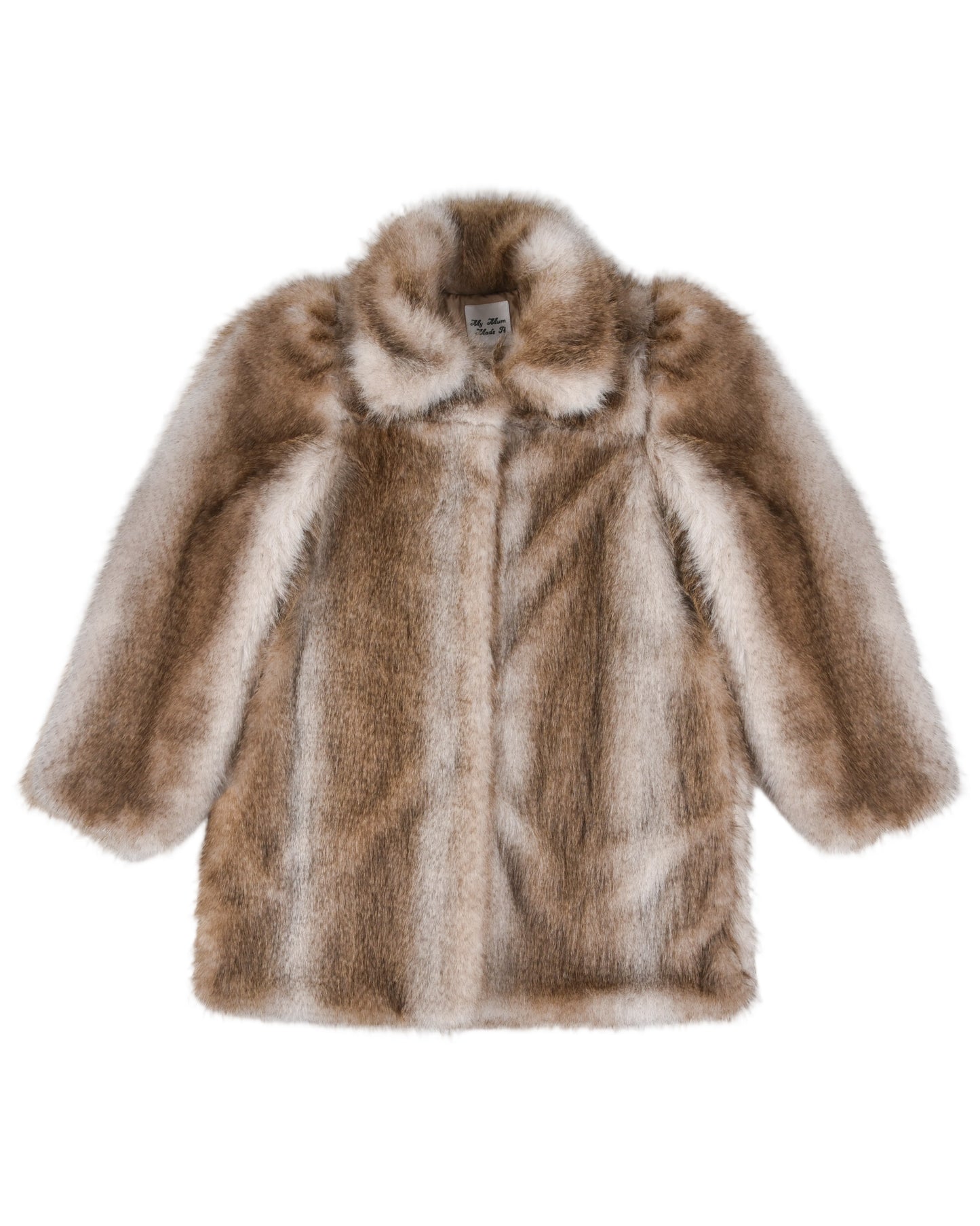Chalet Coat Midi - Sepia Fur