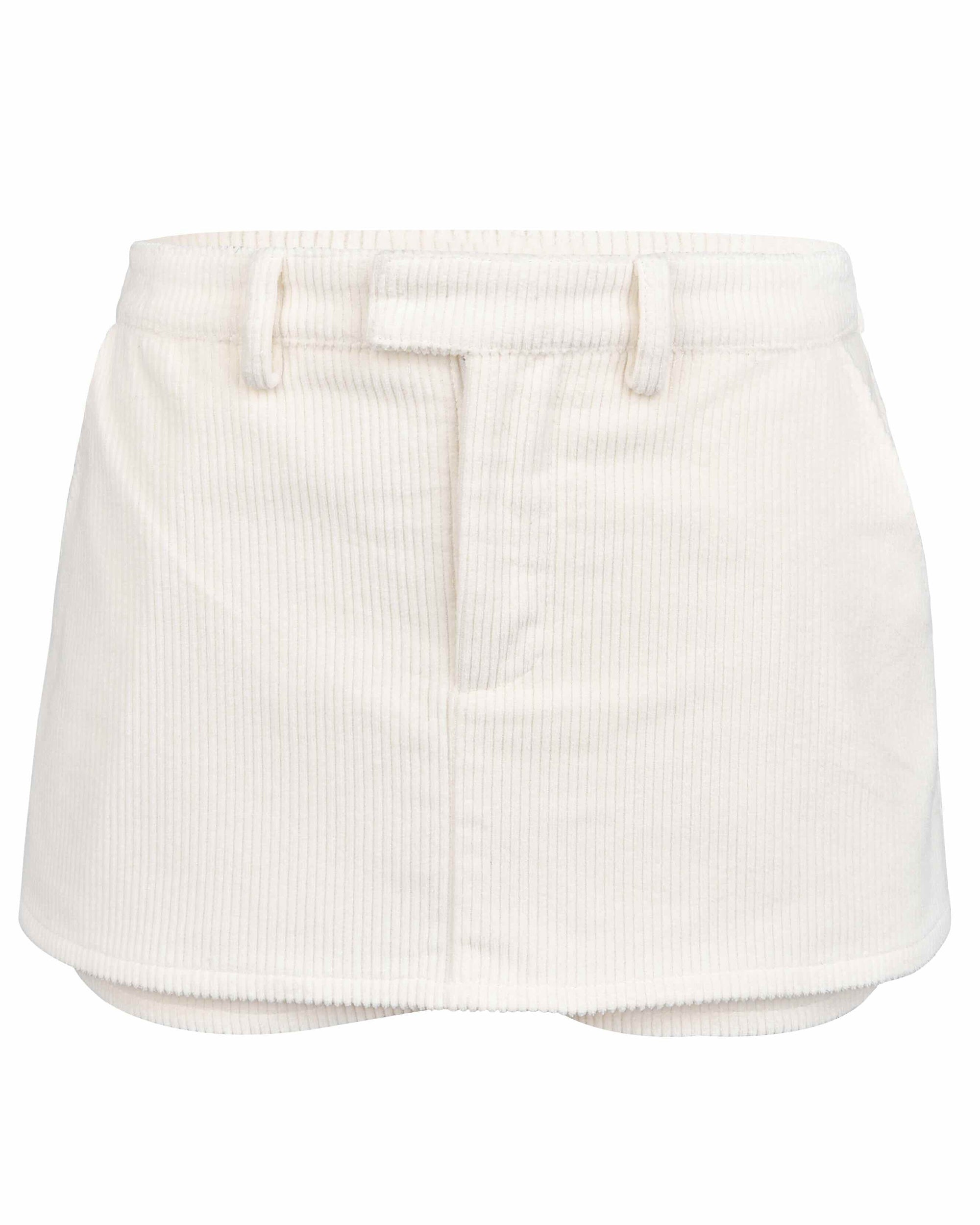 Cord Skort - Cream