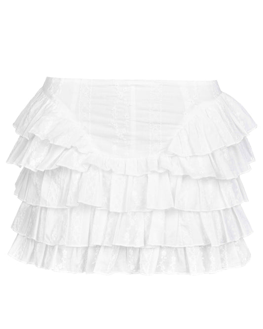 Lace Frill Skirt