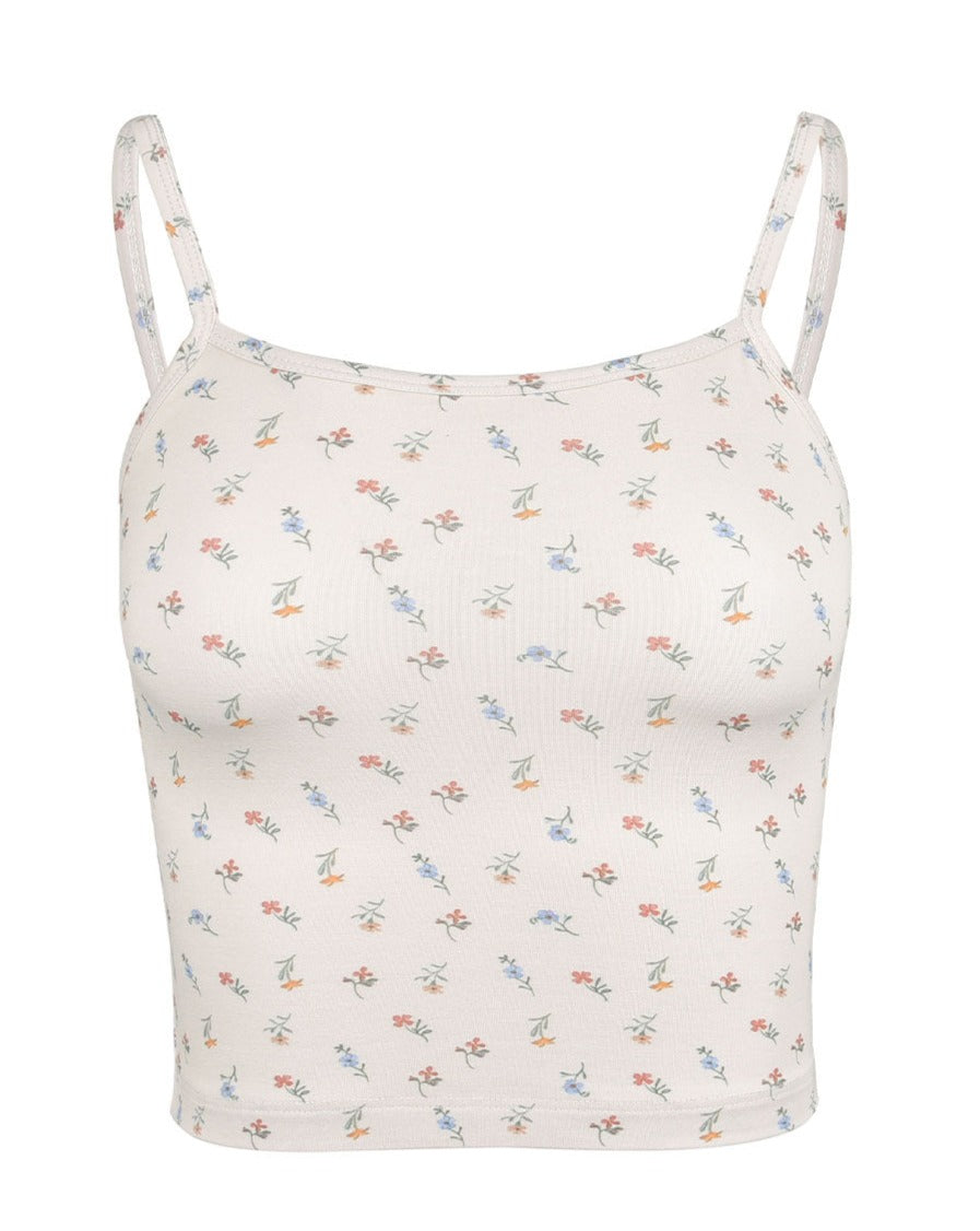 Bamboo Camisole - Fallen Flowers