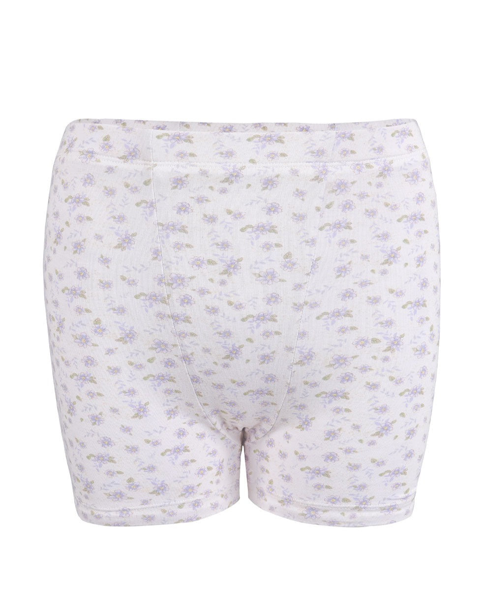 Bamboo Baby Shorts - Purple Posy