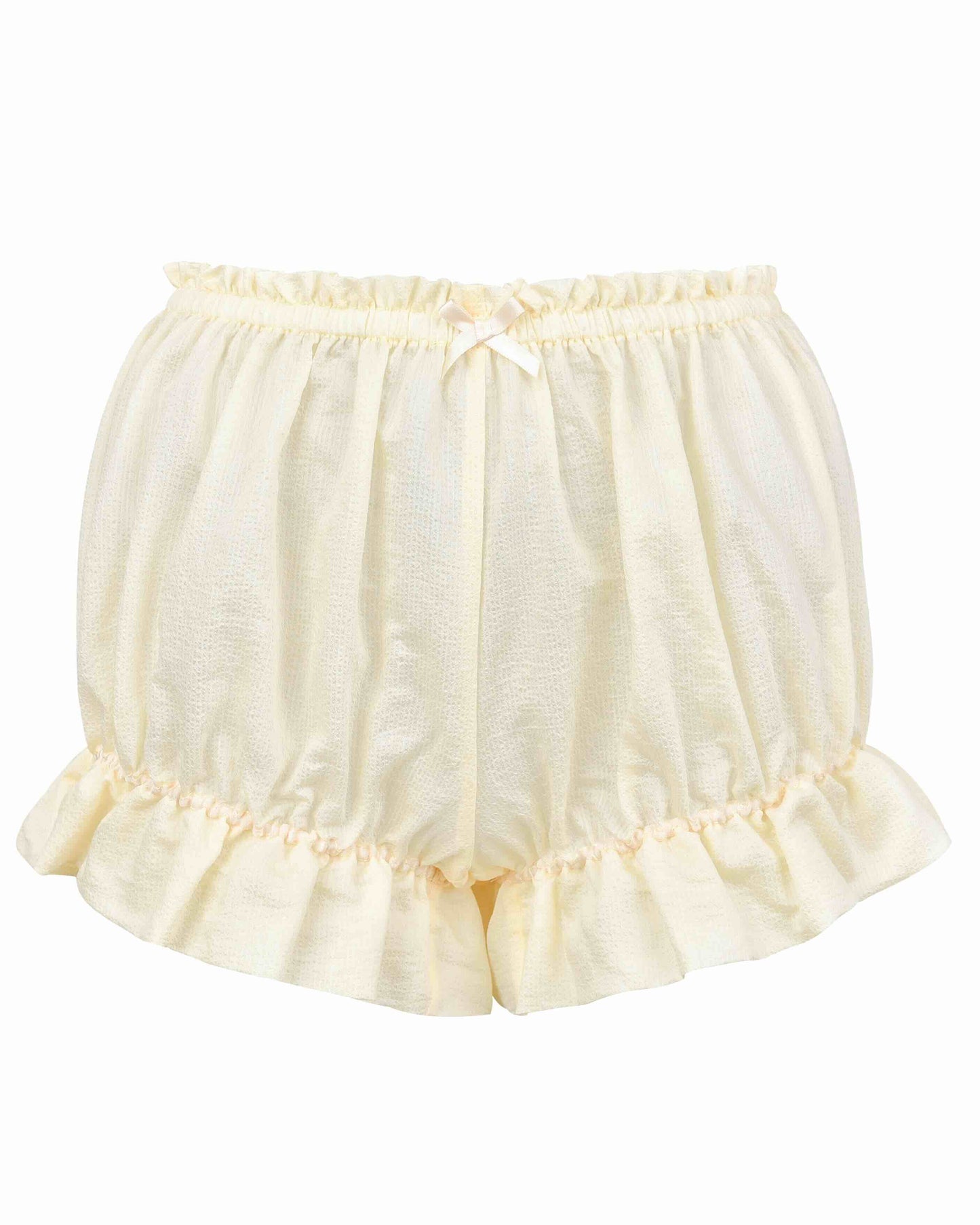 Sheer Bloomer Shorts - Lemon