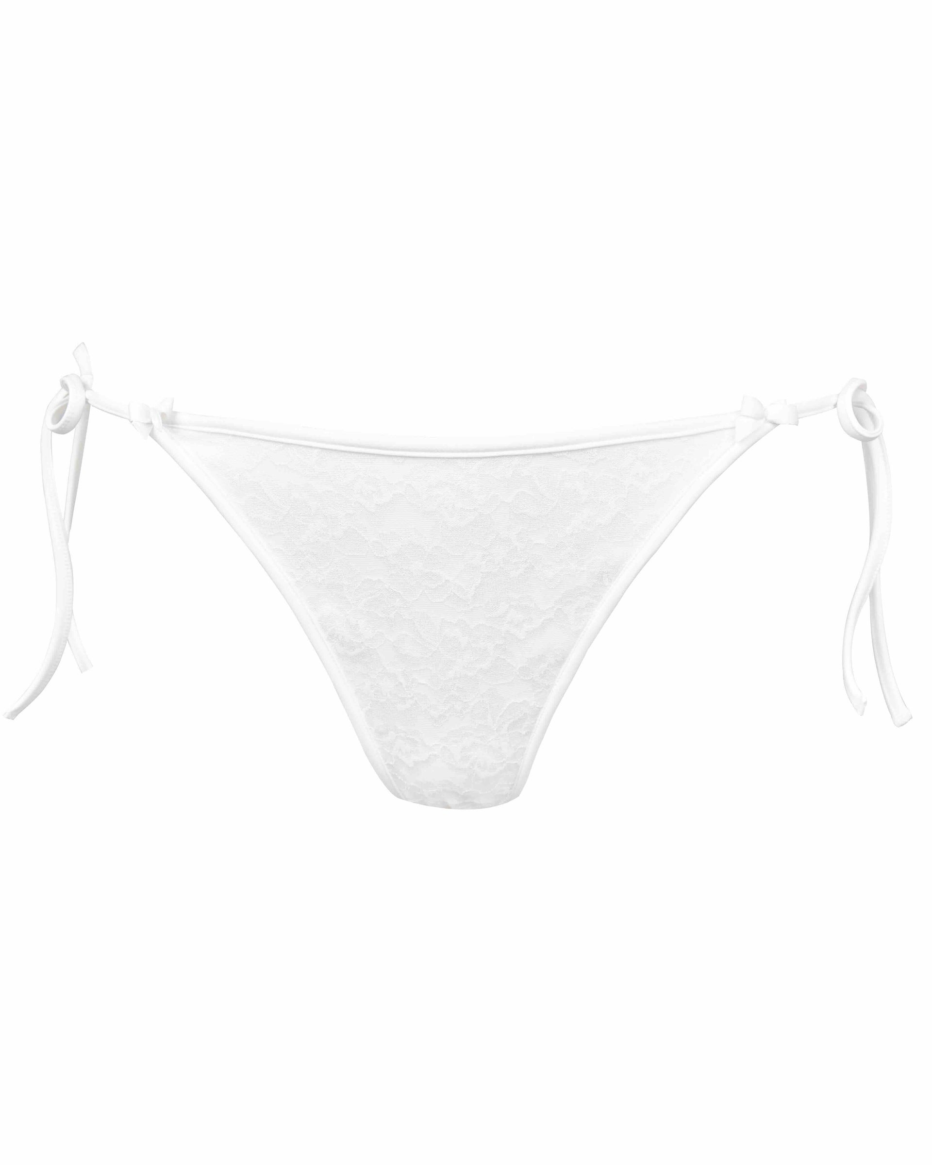 Lace Tie Bikini Bottom