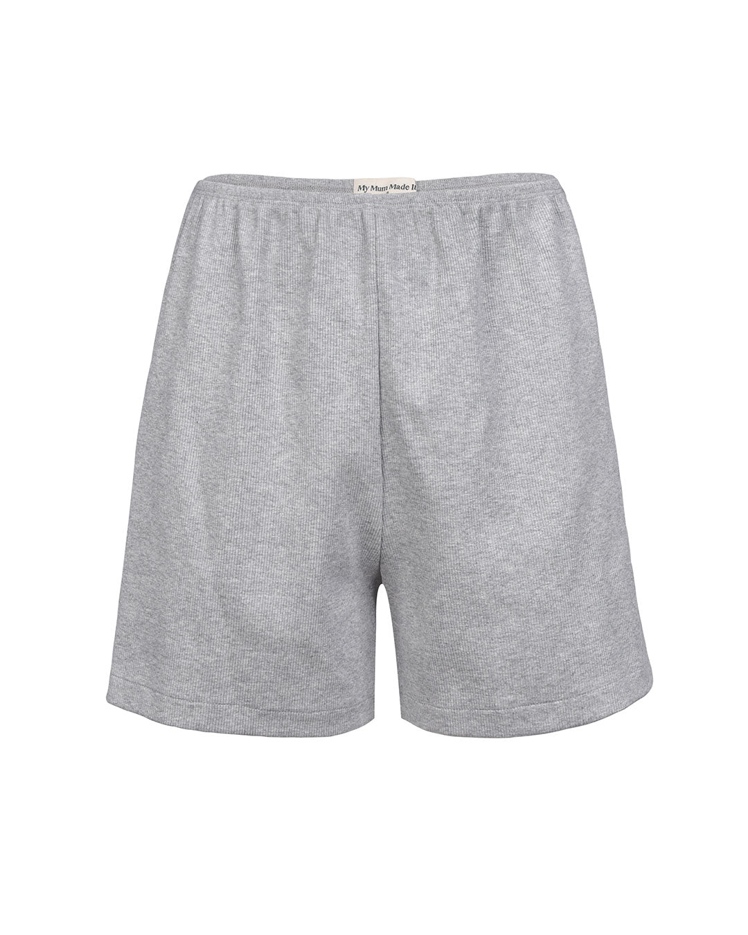 Thick Rib Shorts - Grey