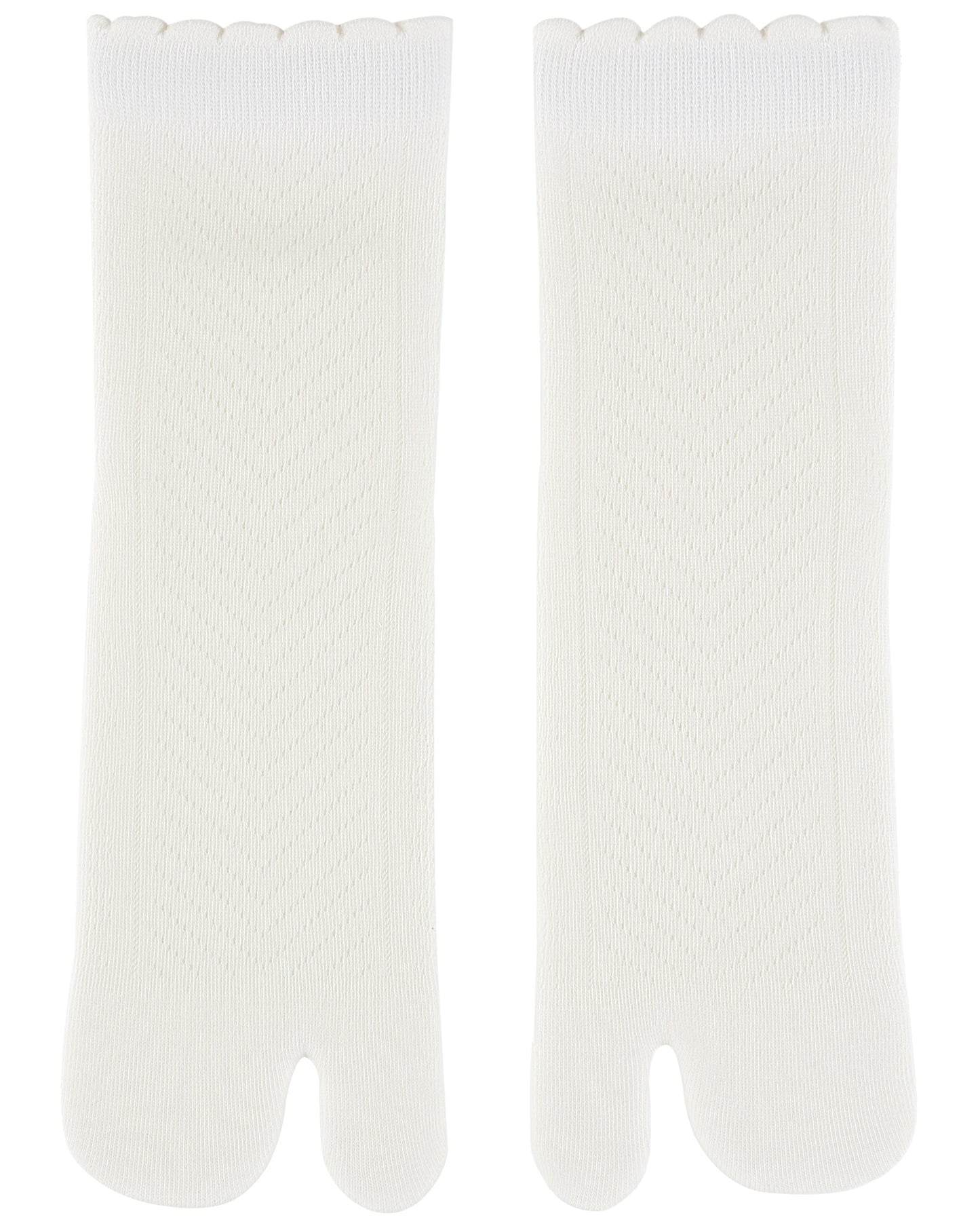 Knit Lace Ankle Tabi Socks