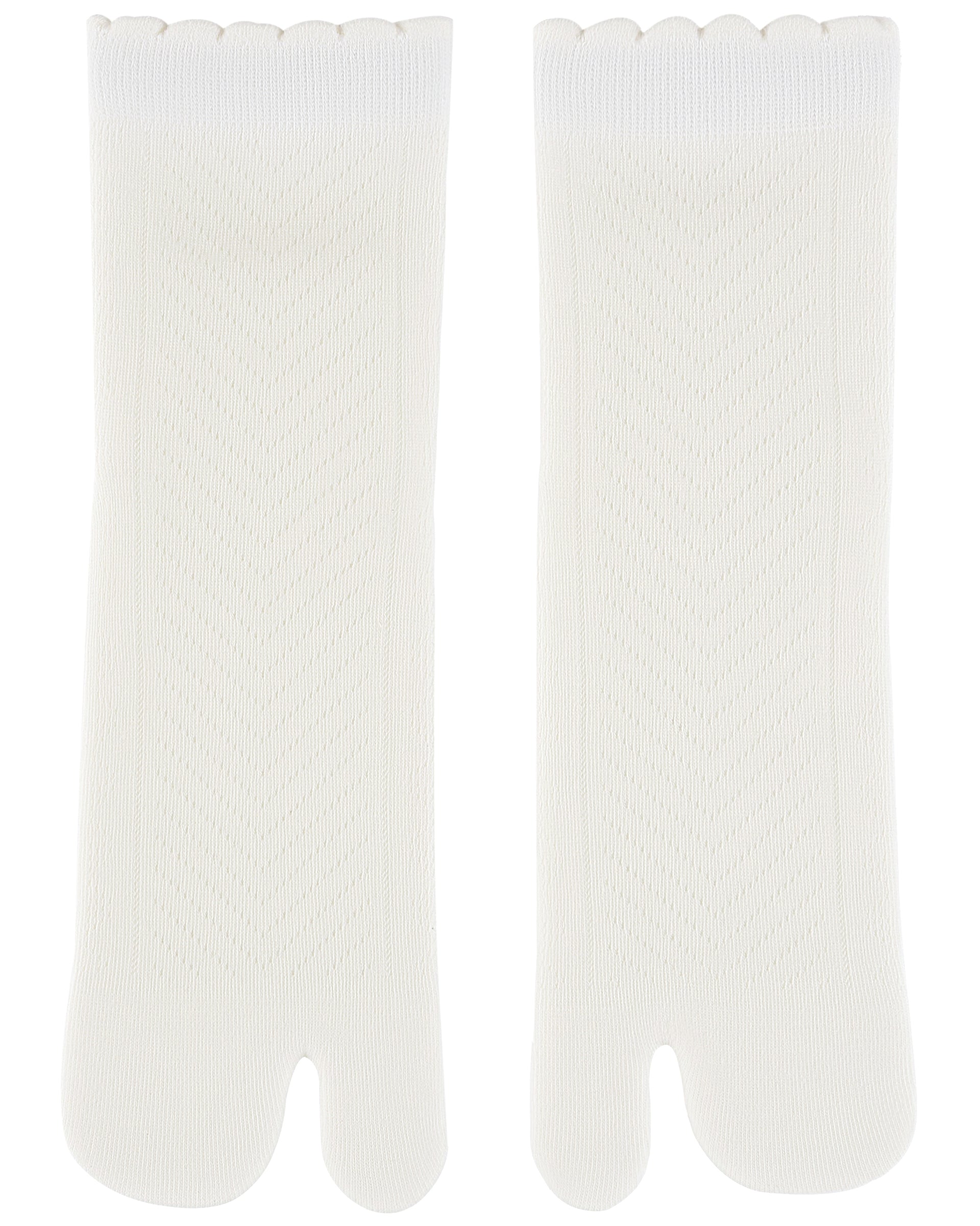 Knit Lace Ankle Tabi Socks