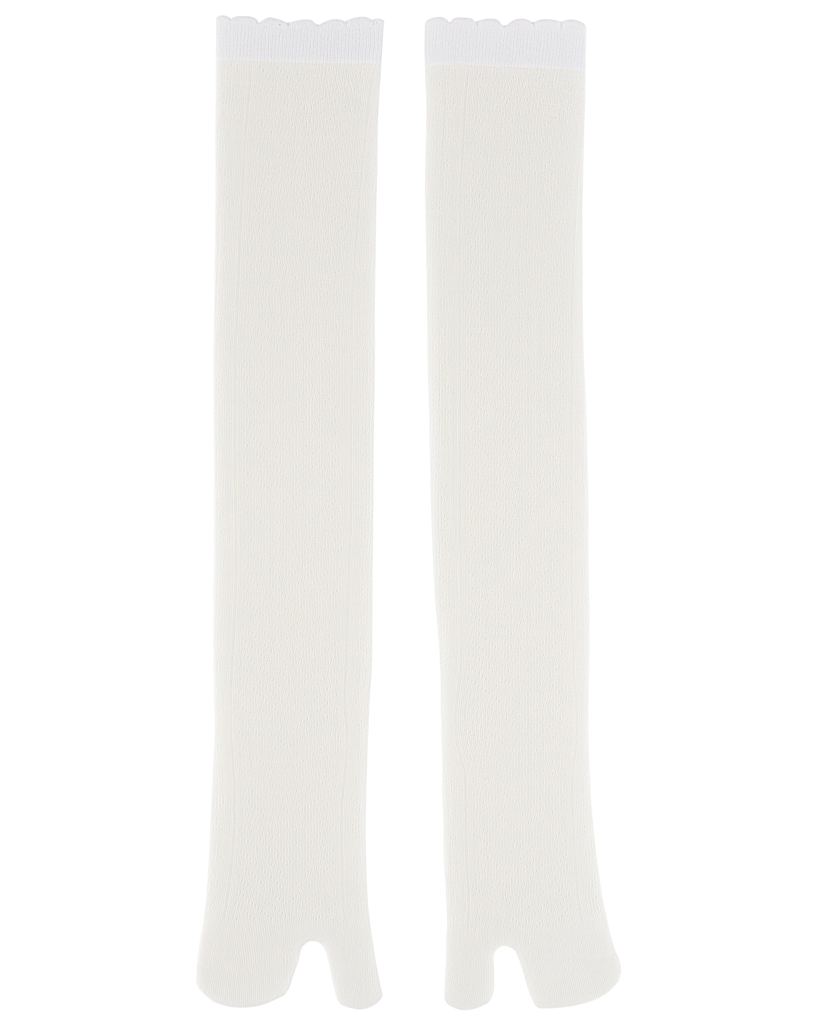 Accessories: Knit Lace Knee Tabi Socks - My mum made it – MY MUM