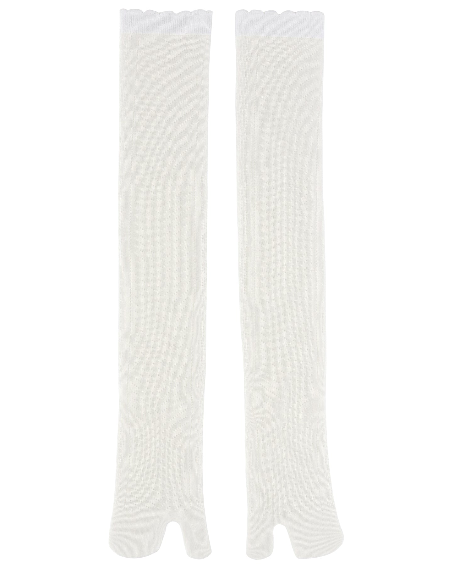 Knit Lace Knee Tabi Socks