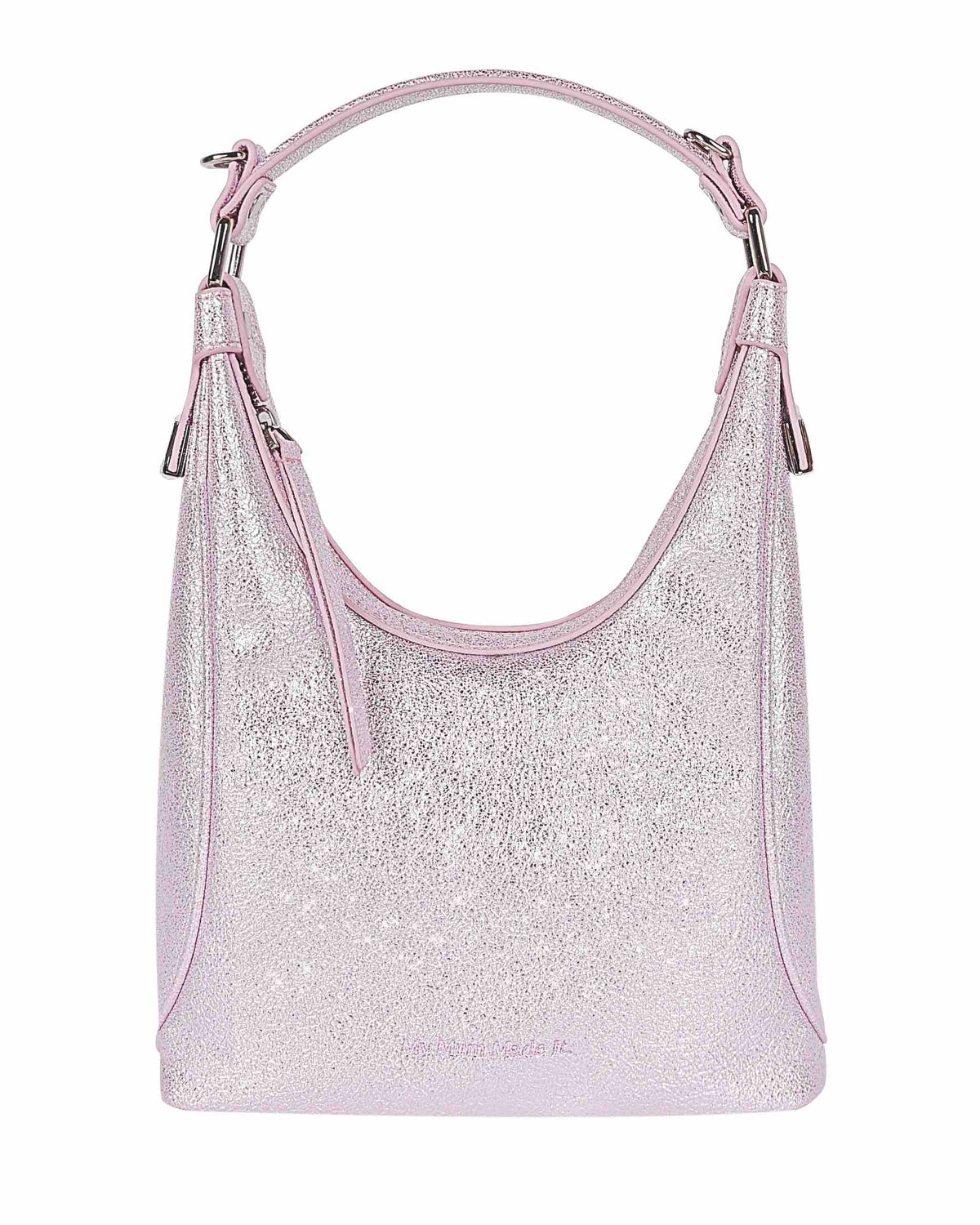 Shimmer Shoulder Bag - Baby Pink
