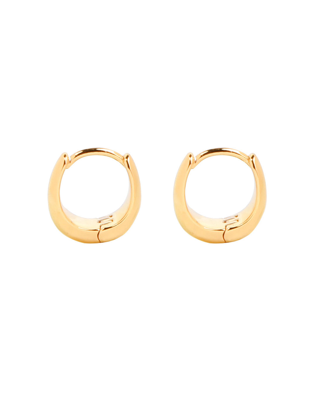 Mini Hoop Earrings - Gold