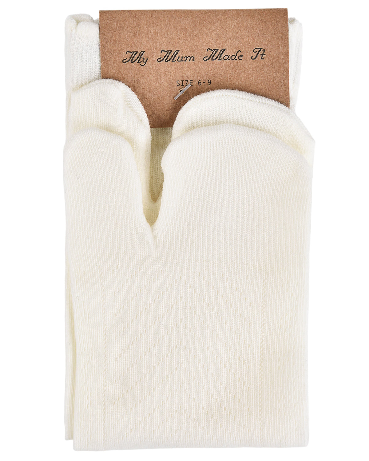 Knit Lace Ankle Tabi Socks