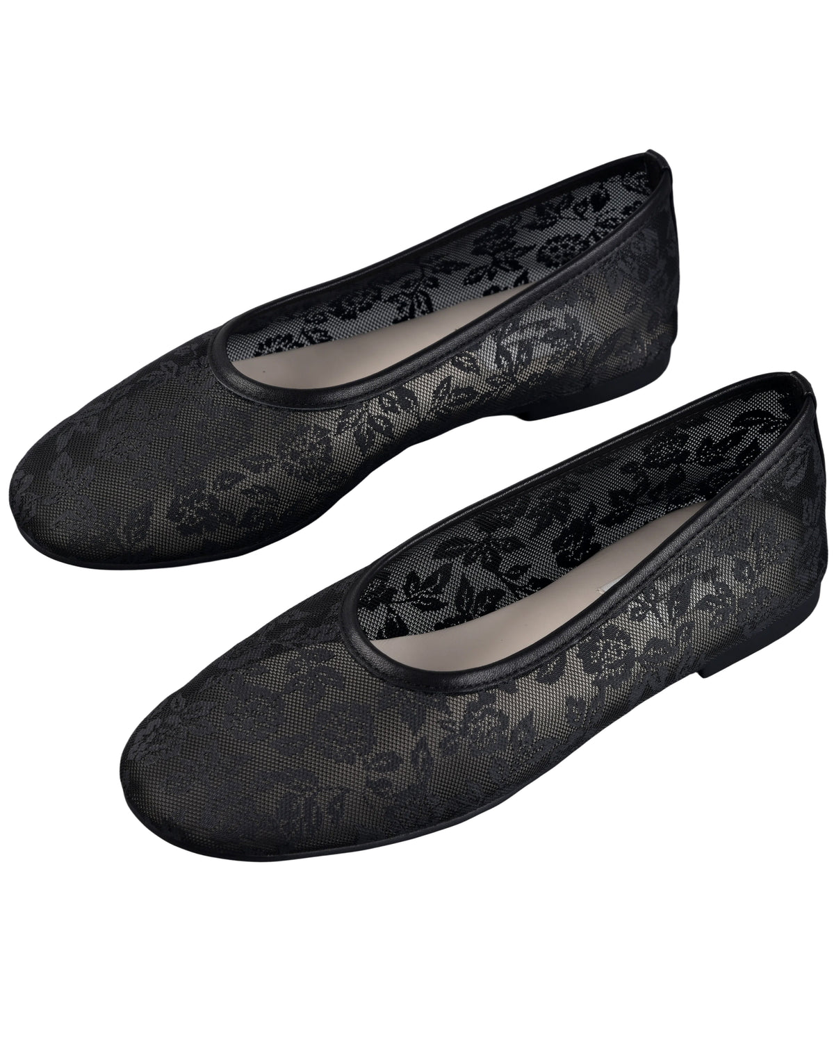 Lace Flats - Black