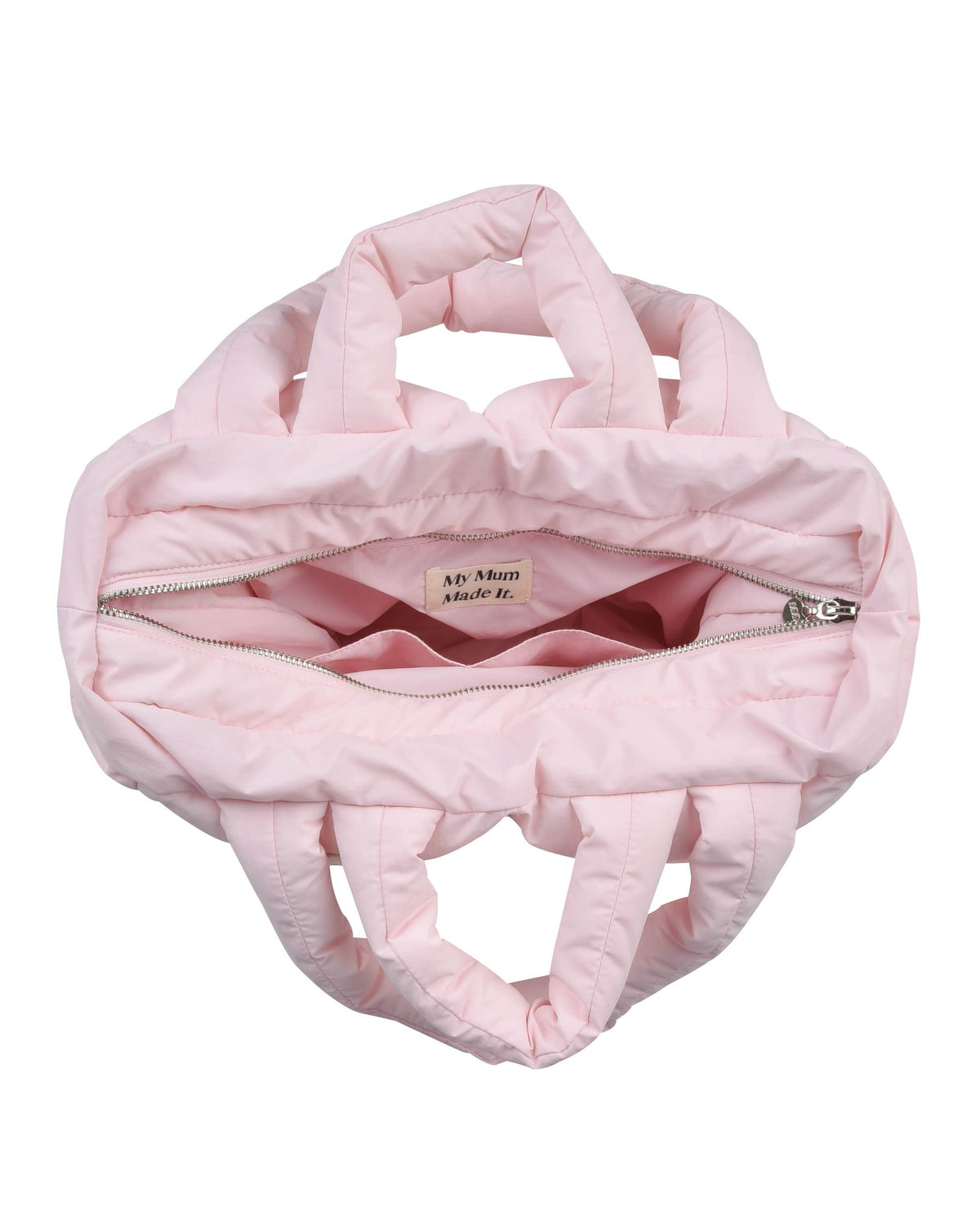 Puffer Tote Bag - Pink