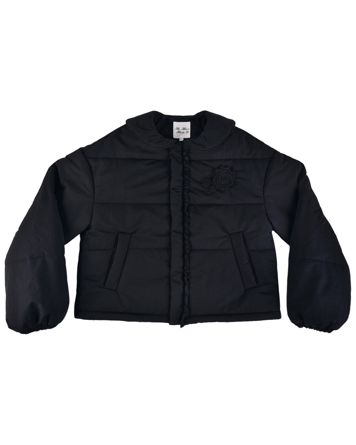 Rosette Puffer Jacket