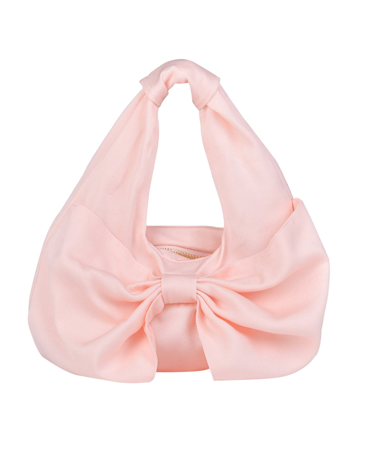 Mini Chiffon Bow Bag - Baby Pink