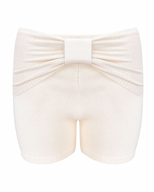 Sweet Bow Shorts - Sand