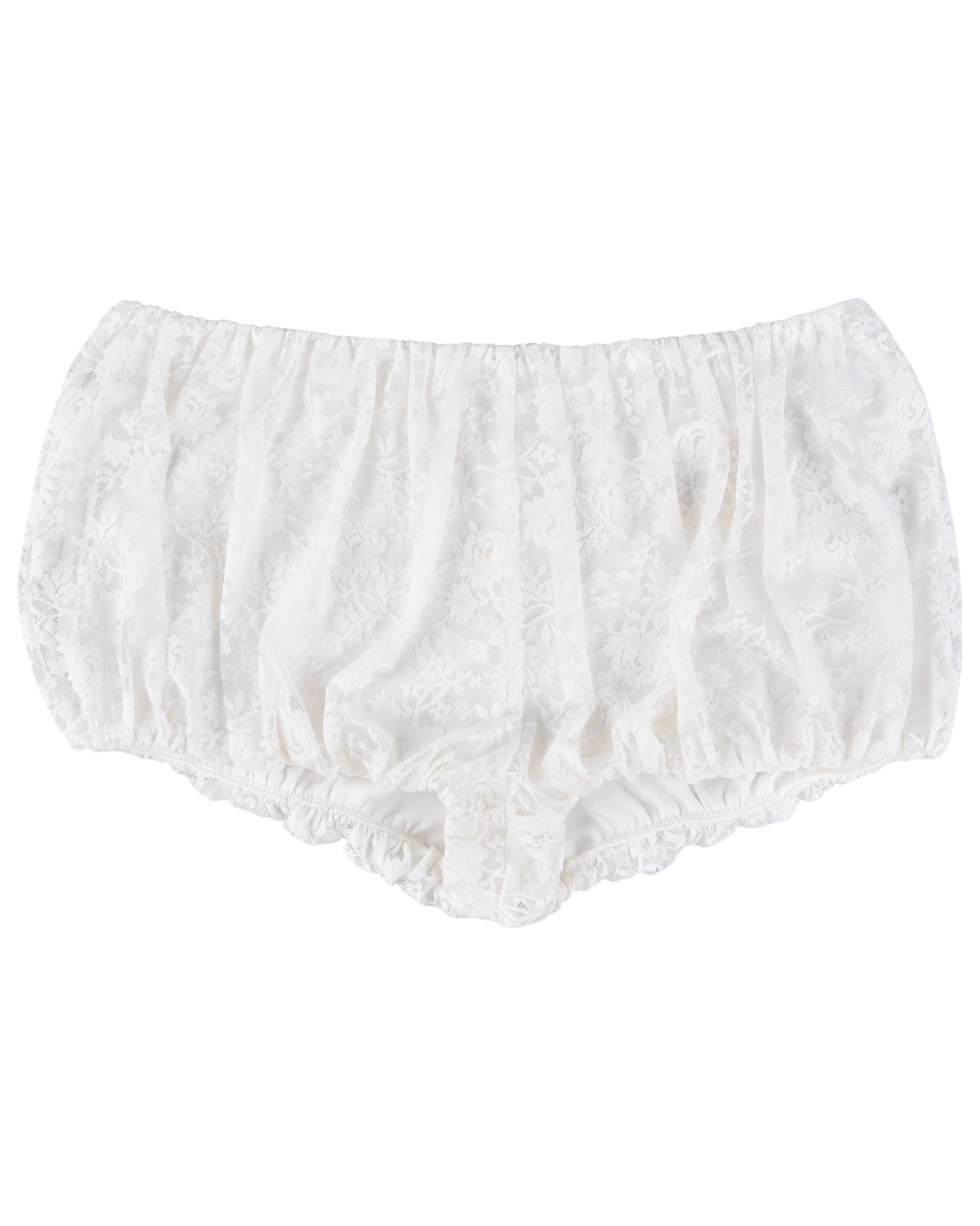 Lace Bloomer - White
