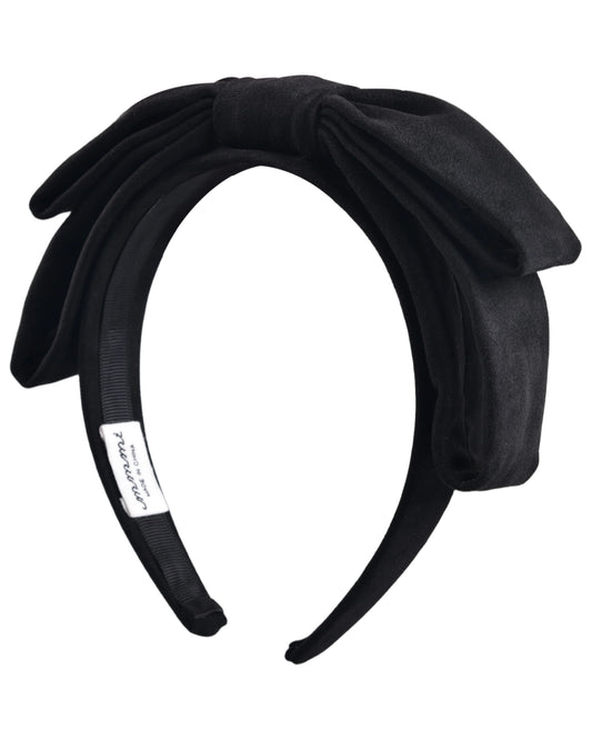 Big Bow Headband - Black