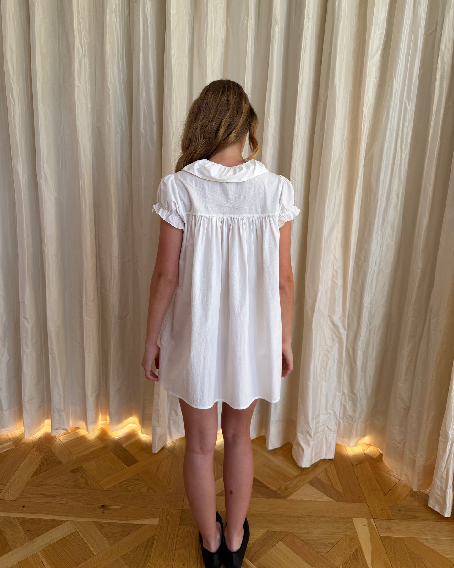 Esme Shift Dress - White