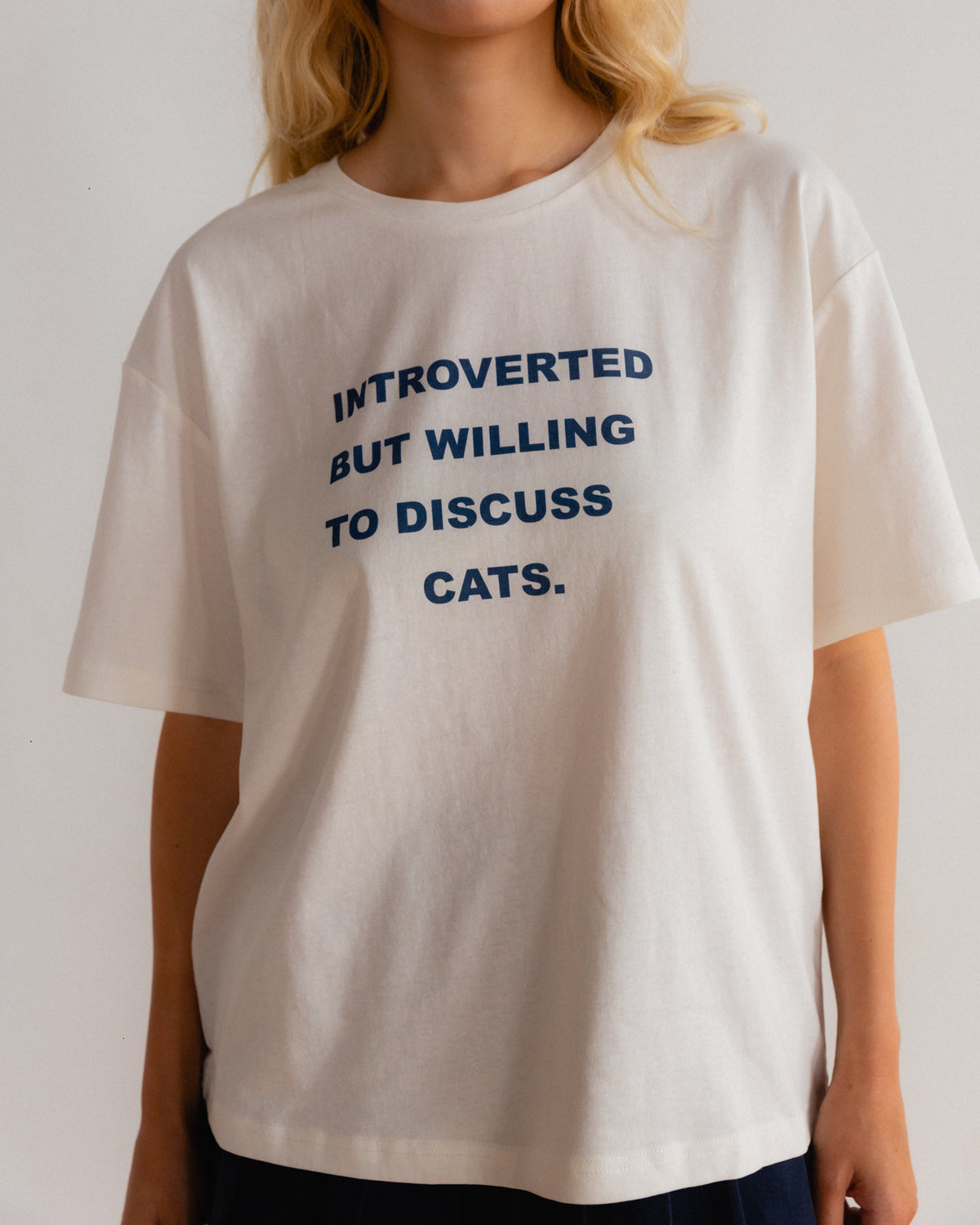 Introverted Organic Oversized Tee
