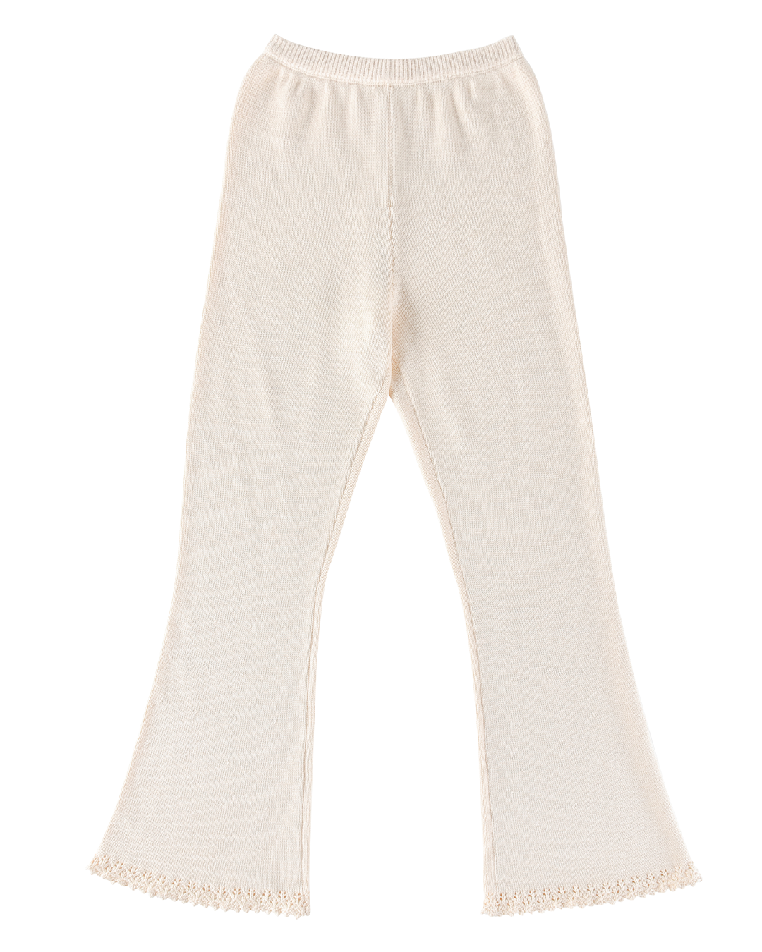 Lace Knit Pant - Porcelain