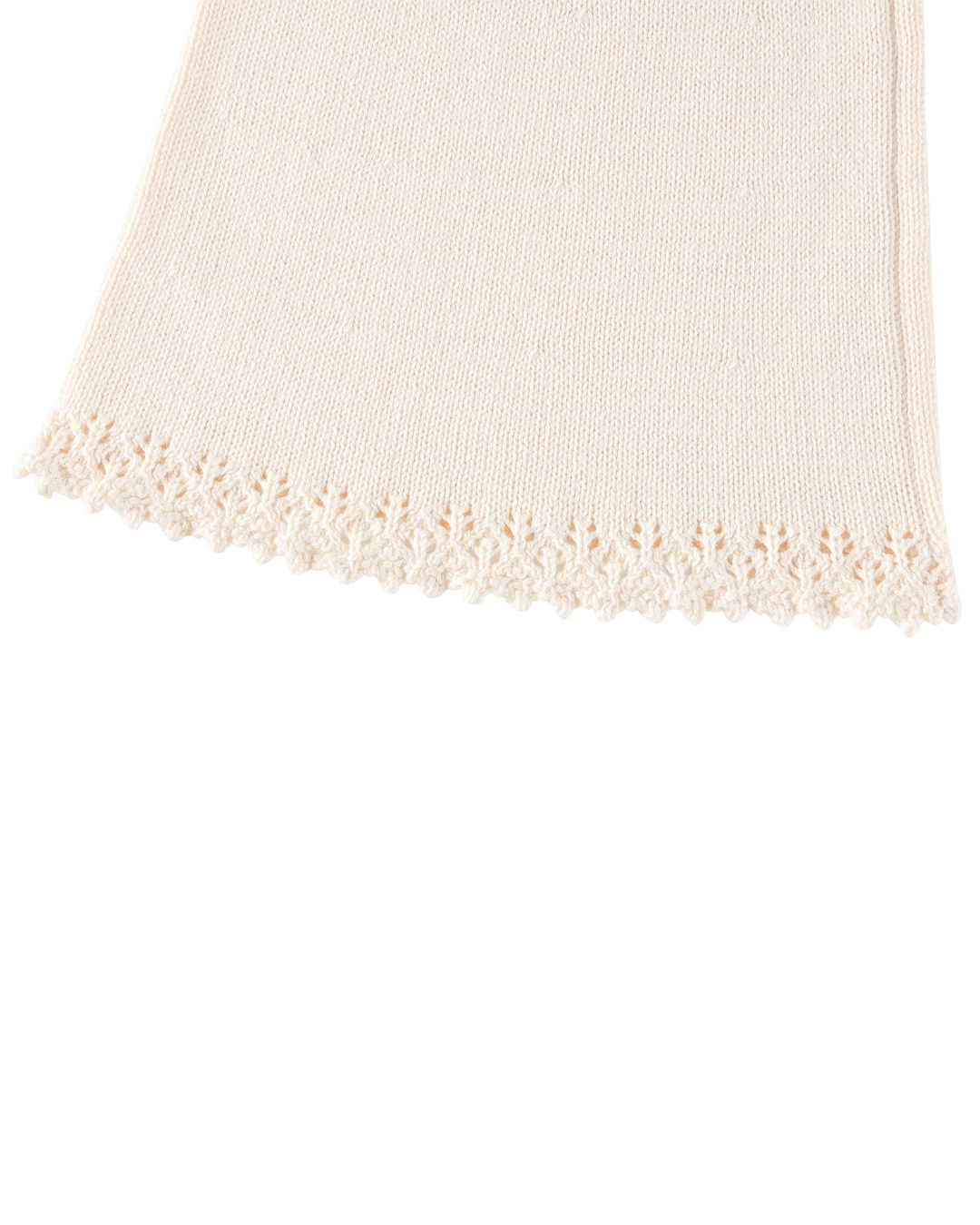 Lace Knit Pant - Porcelain