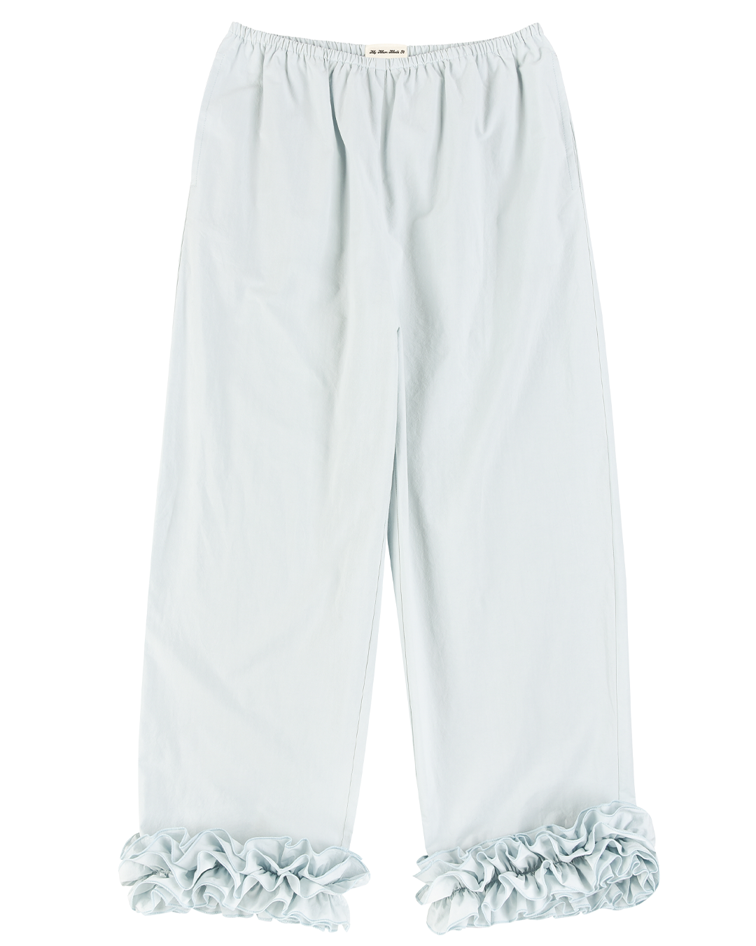 Pants: Cotton Ruffle Pant - Bluewishes - My mum made it