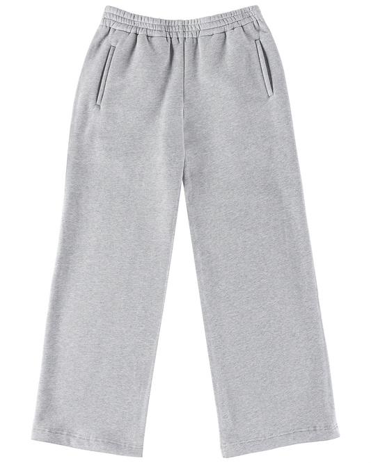 Frill Fleece Lounge Pants - Grey