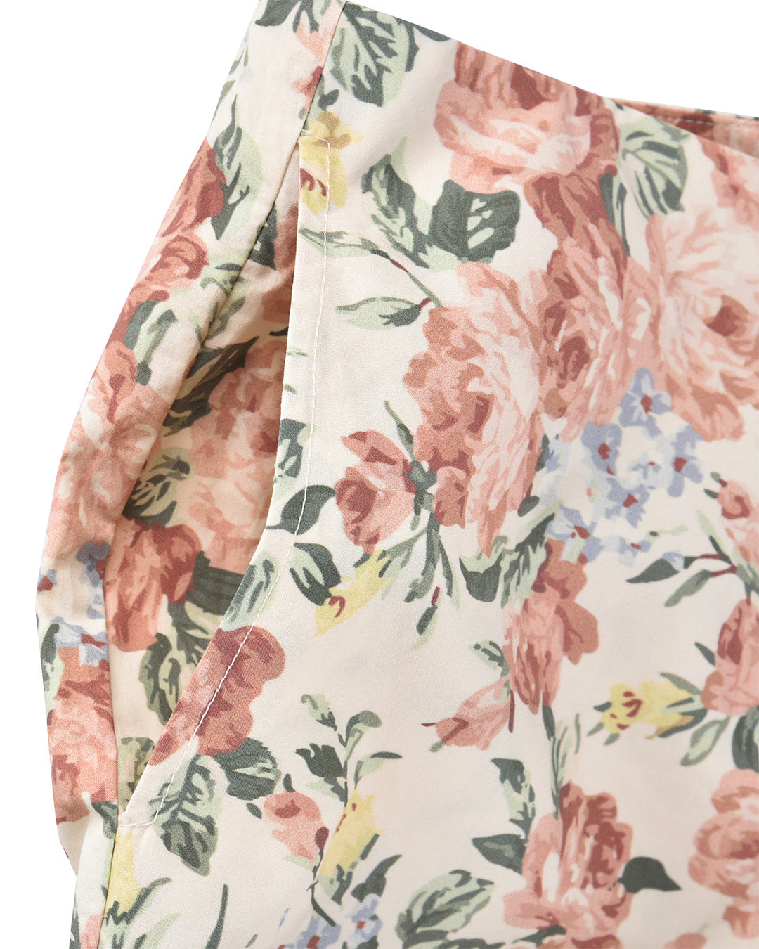 Cropped Straight Pant - Secret Garden