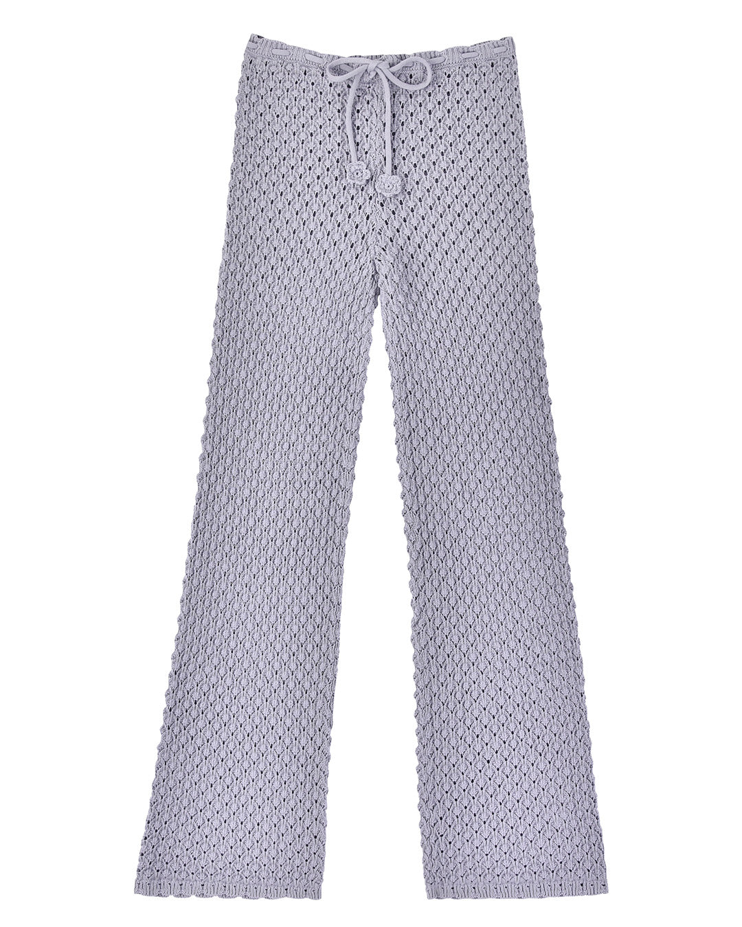 Pants: Daisychain Knit Pants - Wisteria - My mum made it – MY MUM