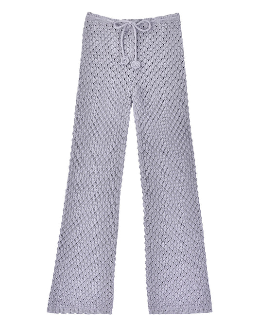 Daisychain Knit Pants - Wisteria