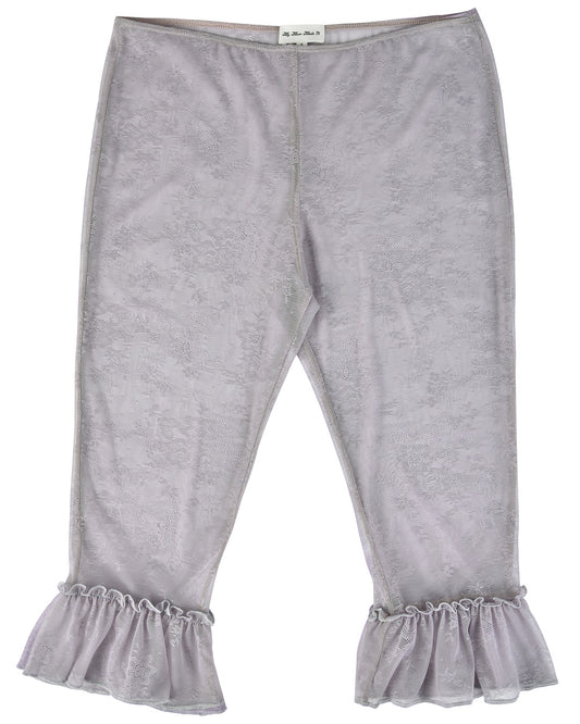 Ruffle Capri Pants - Wisteria